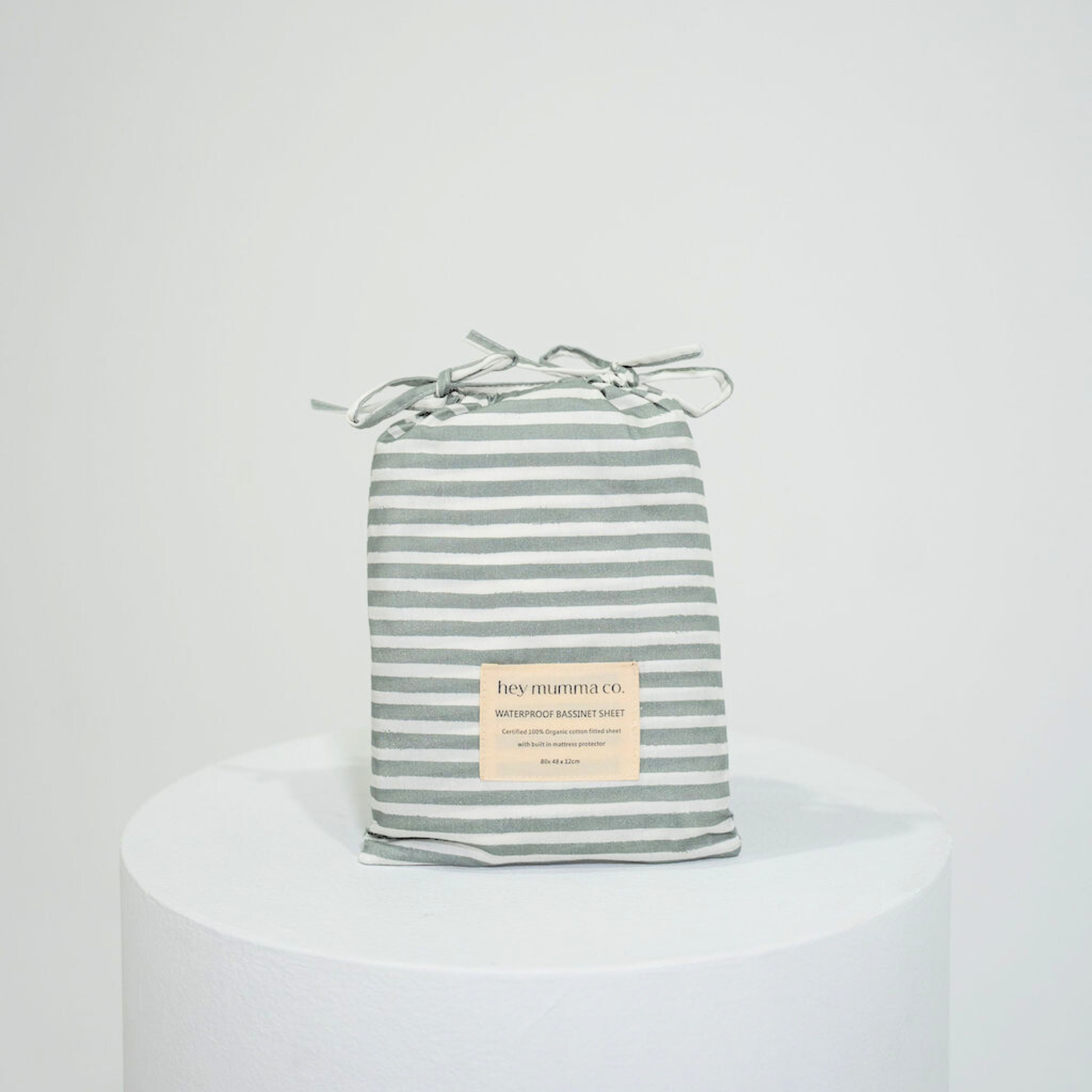 Waterproof Bassinet Fitted Sheet - Arthur