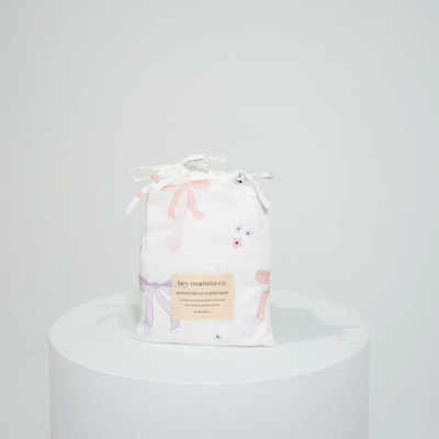 Waterproof Co Sleeper Fitted Sheet - Lottie