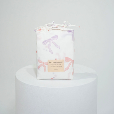 Waterproof Fitted Cot Sheet - Lottie