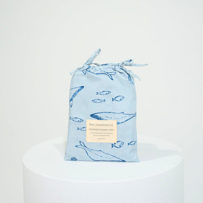 Waterproof Bassinet Fitted Sheet - Bowie