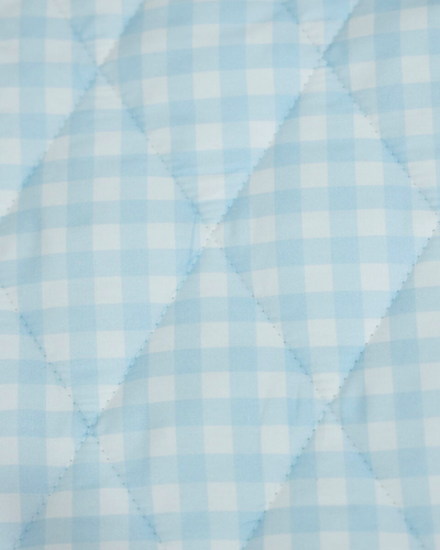 Play Mat - Blue Gingham