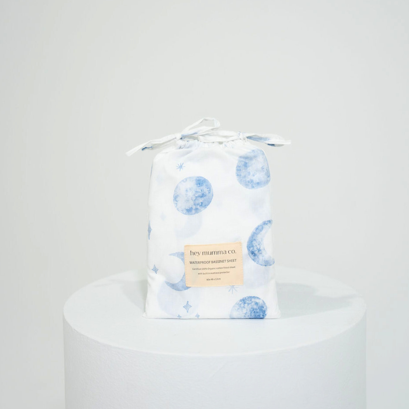 Waterproof Bassinet Fitted Sheet - Luka