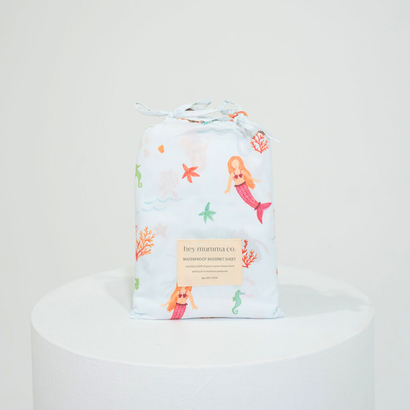 Waterproof Bassinet Fitted Sheet - Quinn