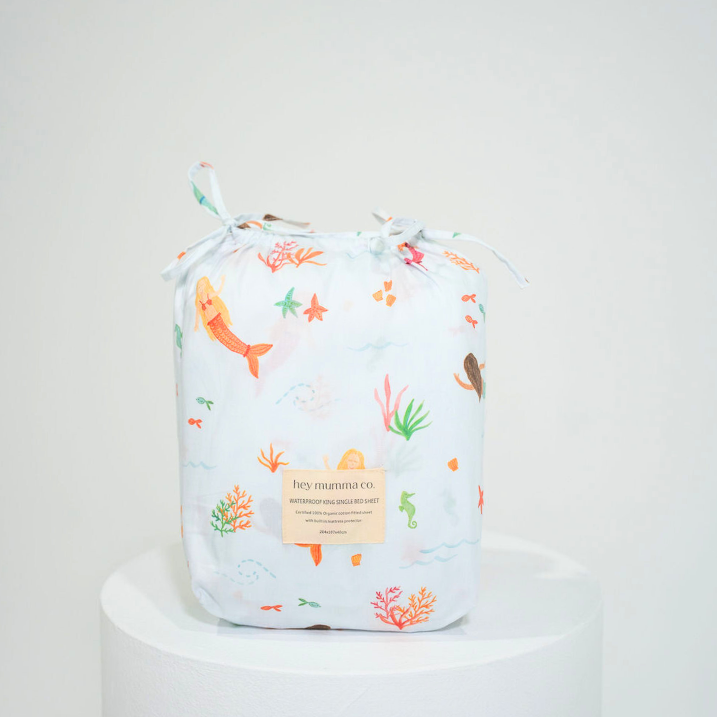 Waterproof King Single Fitted Sheet - Quinn