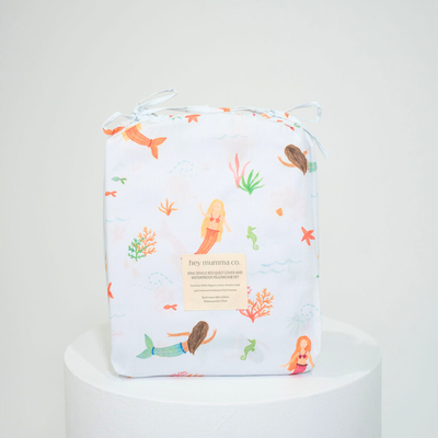 Matching King Single Doona Cover & Waterproof Pillowcase Set - Quinn