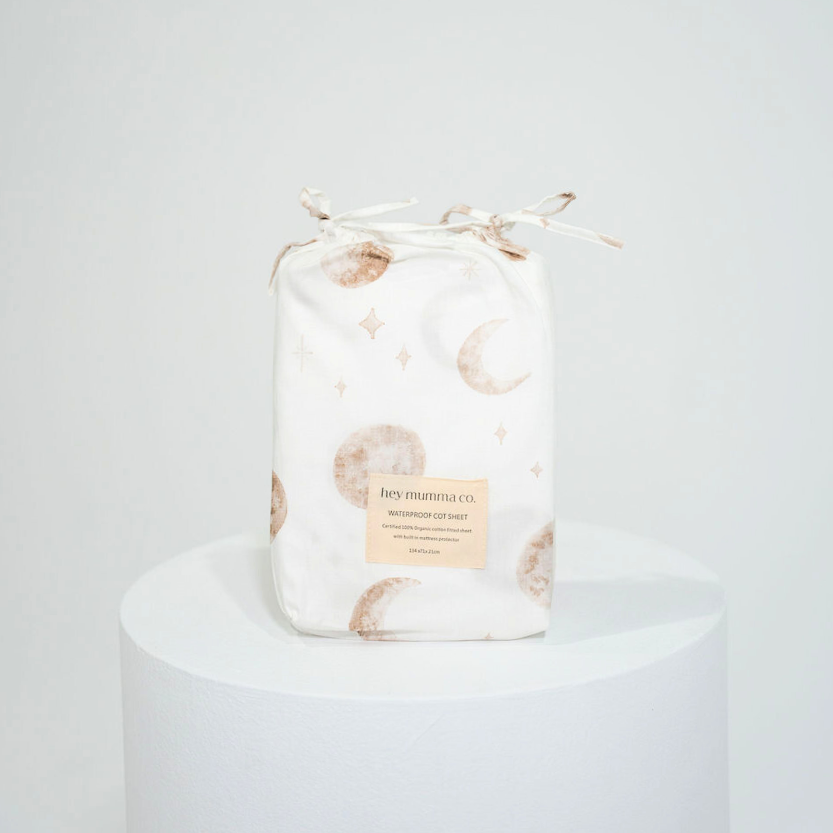 Waterproof Fitted Cot Sheet - Leo