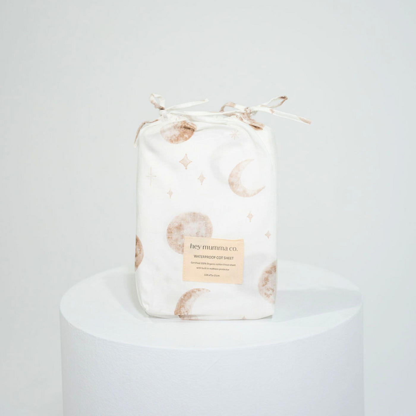 Waterproof Fitted Cot Sheet - Leo