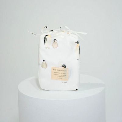 Waterproof Fitted Cot Sheet - Crosby