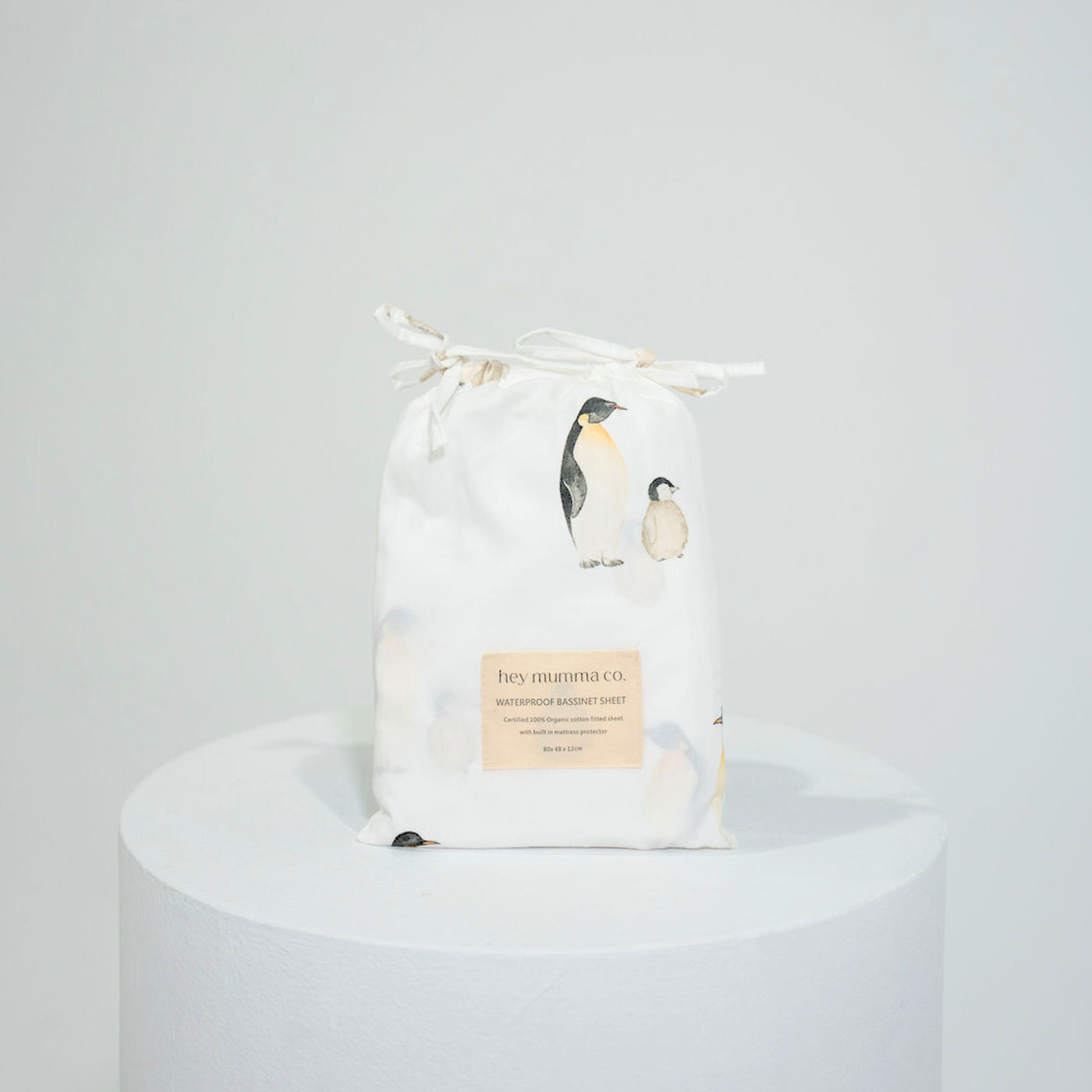 Waterproof Bassinet Fitted Sheet - Crosby