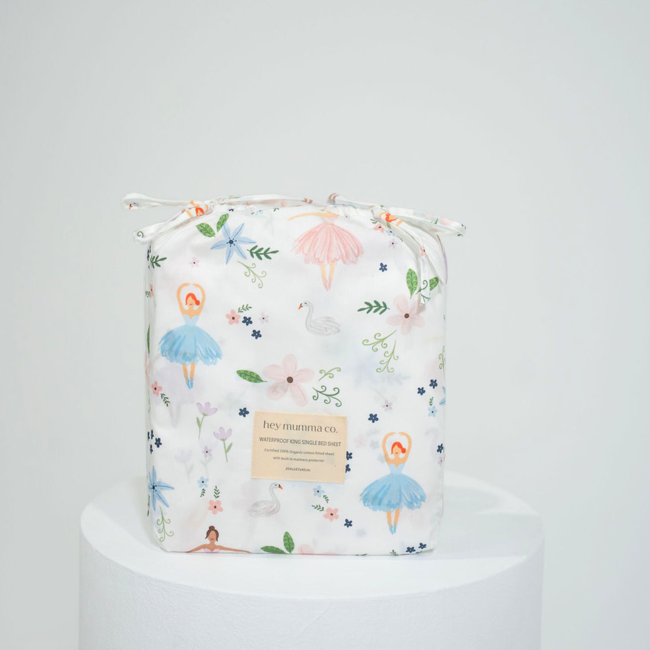 Waterproof King Single Fitted Sheet - Alaska