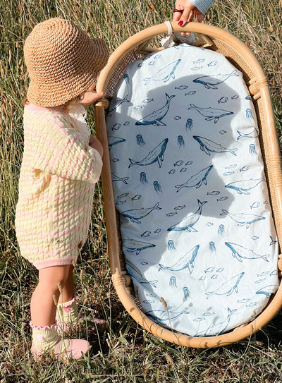 Waterproof Co Sleeper Fitted Sheet - Bowie