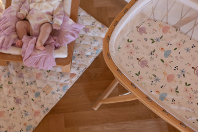 Waterproof Bassinet Fitted Sheet - Alaska