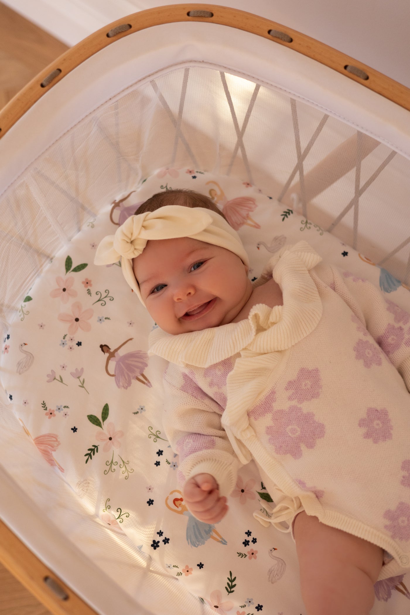 Waterproof Co Sleeper Fitted Sheet - Alaska