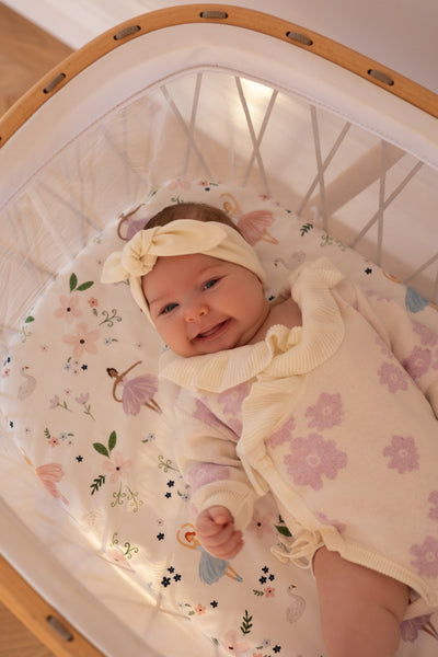 Waterproof Co Sleeper Fitted Sheet - Alaska