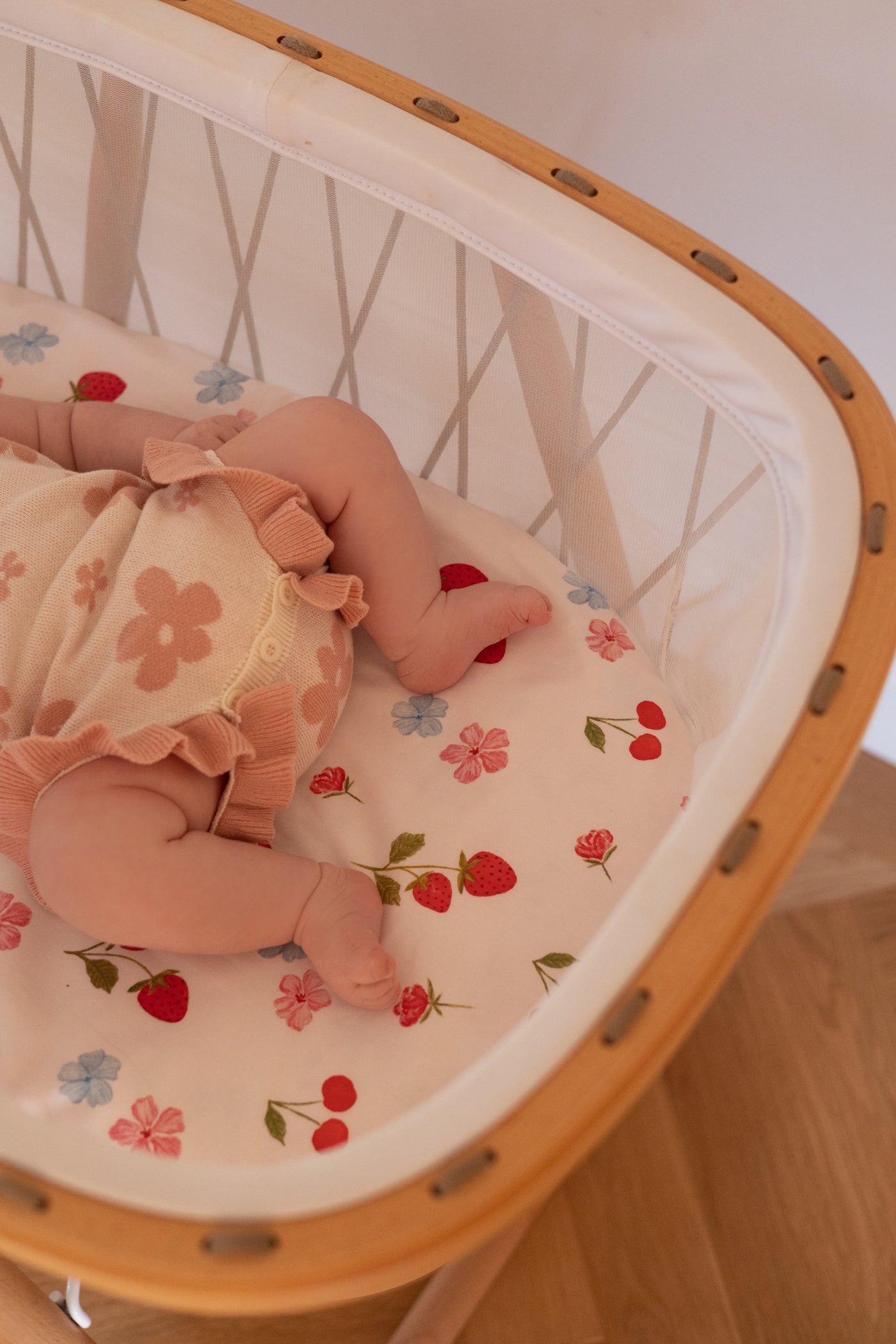 Waterproof Co Sleeper Fitted Sheet - Evie