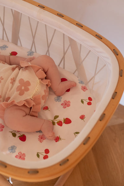 Waterproof Co Sleeper Fitted Sheet - Evie