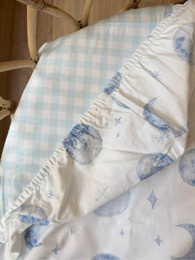 Waterproof Fitted Cot Sheet - Luka