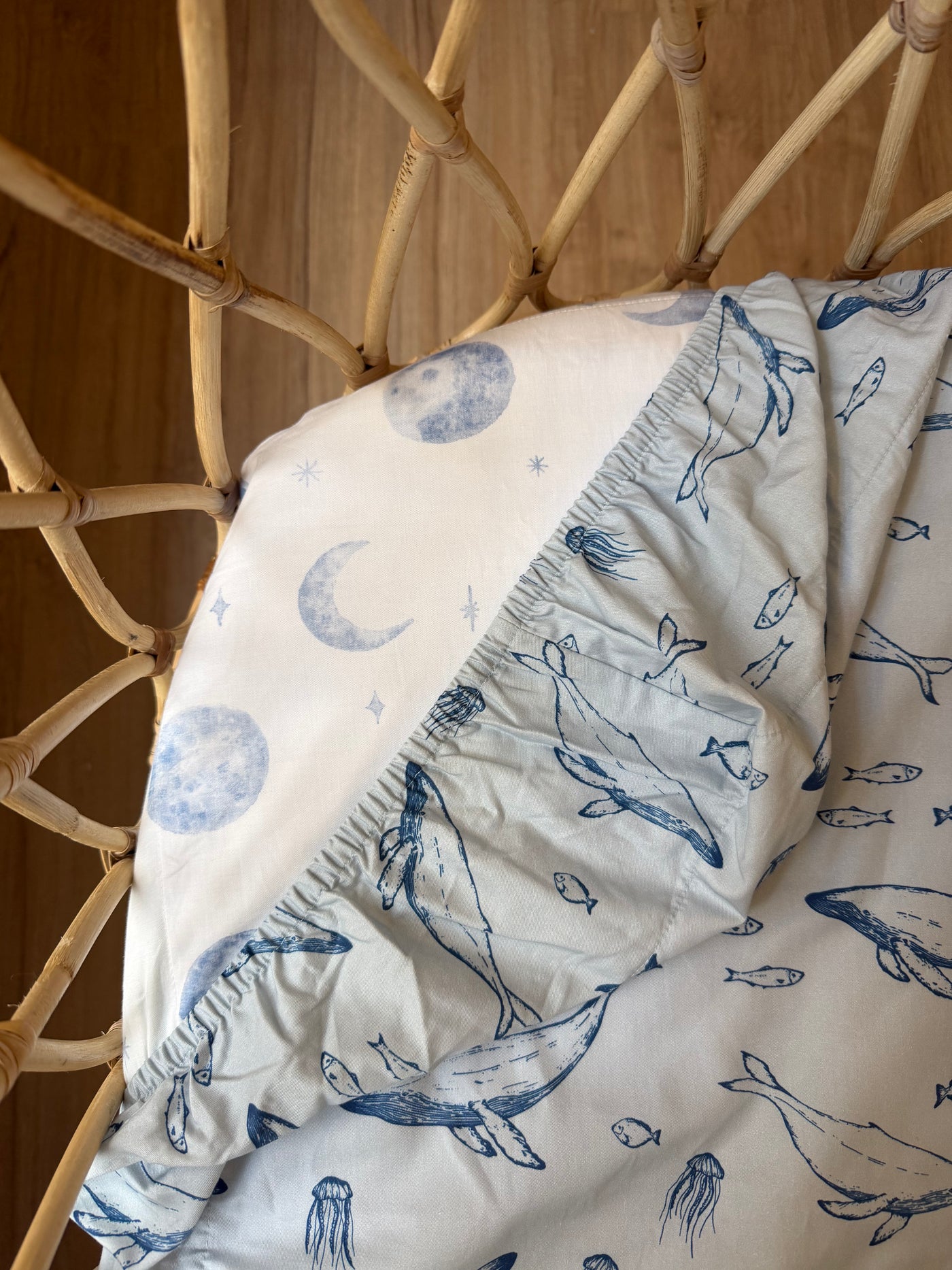 Waterproof Bassinet Fitted Sheet - Luka