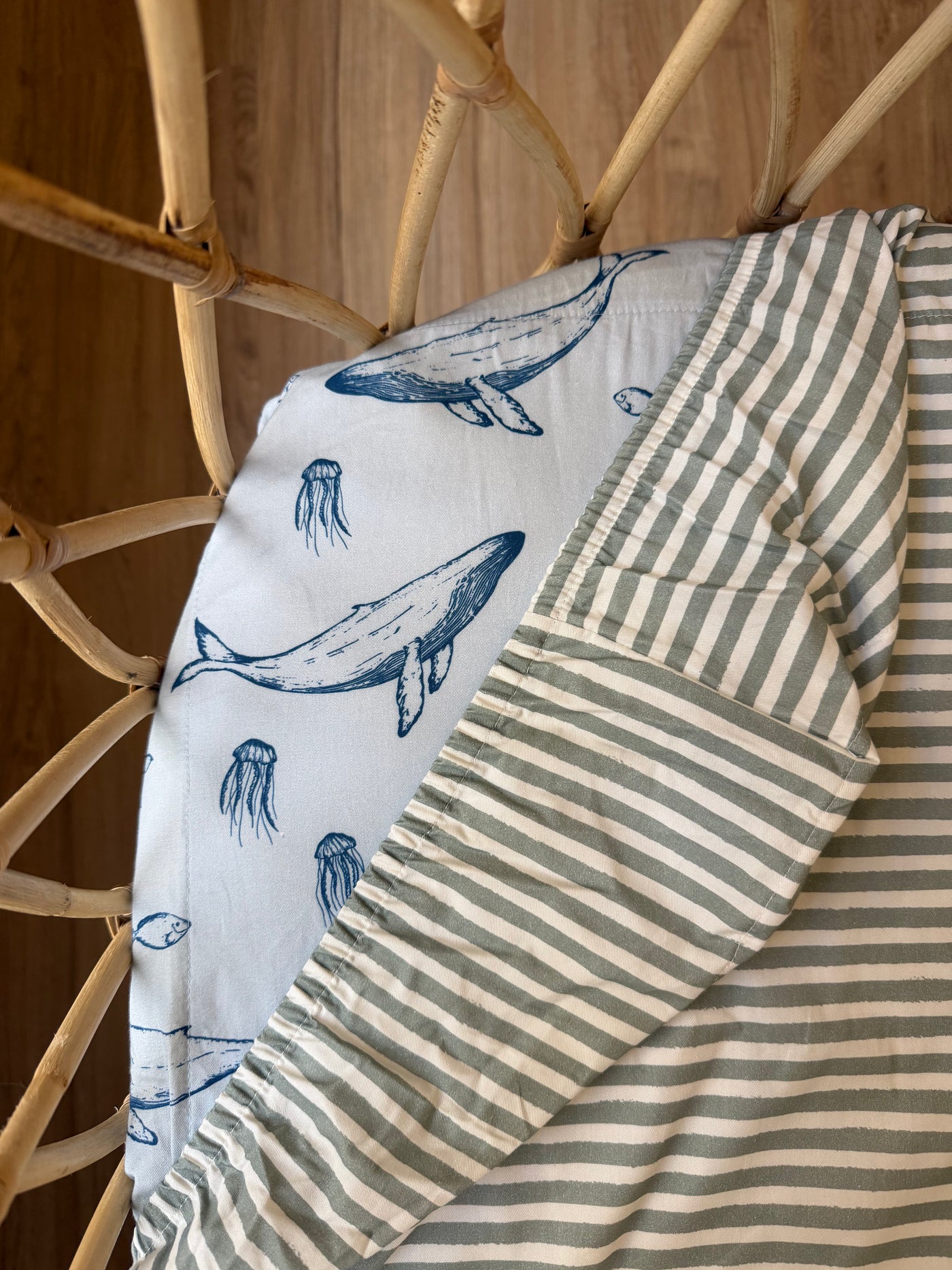 Waterproof Fitted Cot Sheet - Arthur