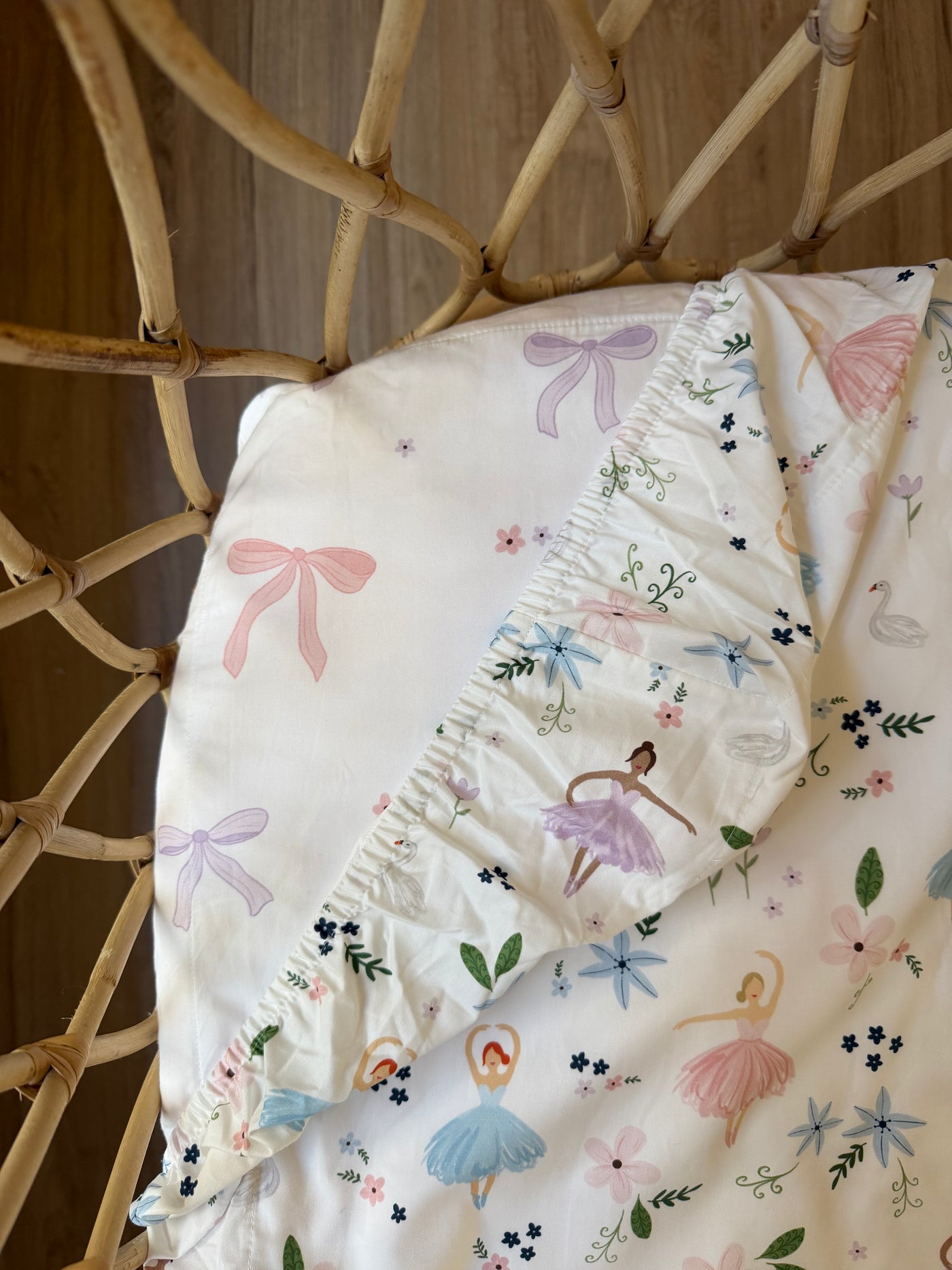 Waterproof Bassinet Fitted Sheet - Lottie