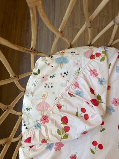 Waterproof Bassinet Fitted Sheet - Alaska