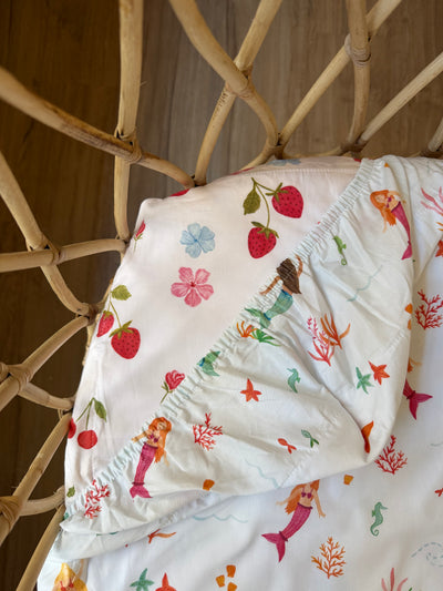 Waterproof Bassinet Fitted Sheet - Quinn