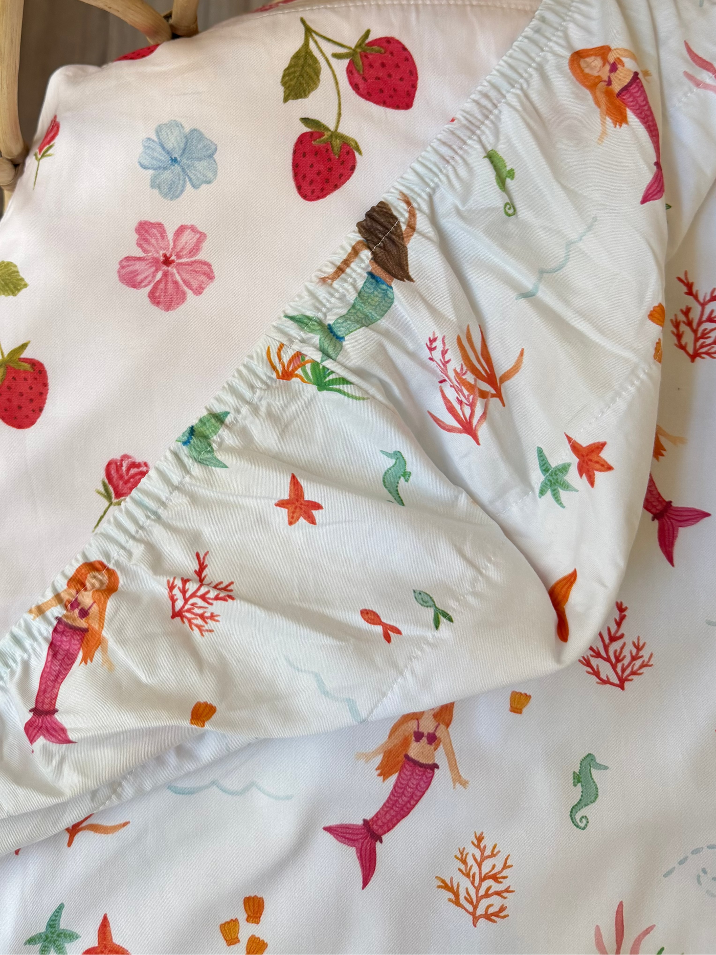 Waterproof Co Sleeper Fitted Sheet - Quinn