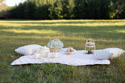 Play Mat - Pink Gingham