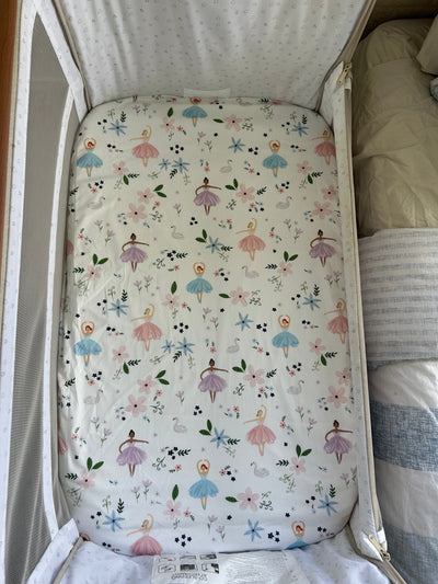 Waterproof Co Sleeper Fitted Sheet - Alaska