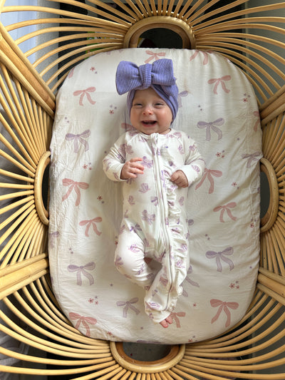 Waterproof Co Sleeper Fitted Sheet - Lottie