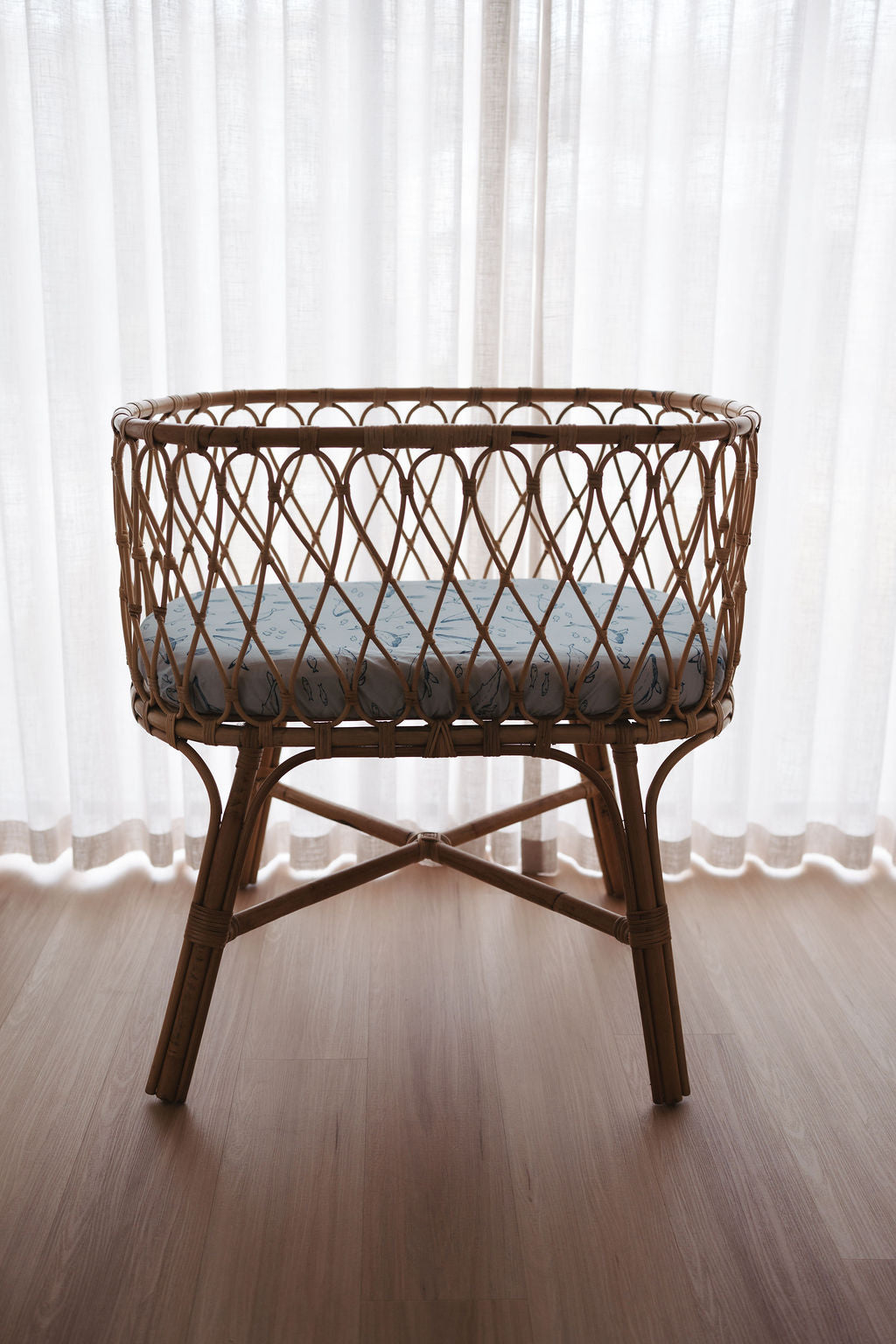 Waterproof Bassinet Fitted Sheet - Bowie