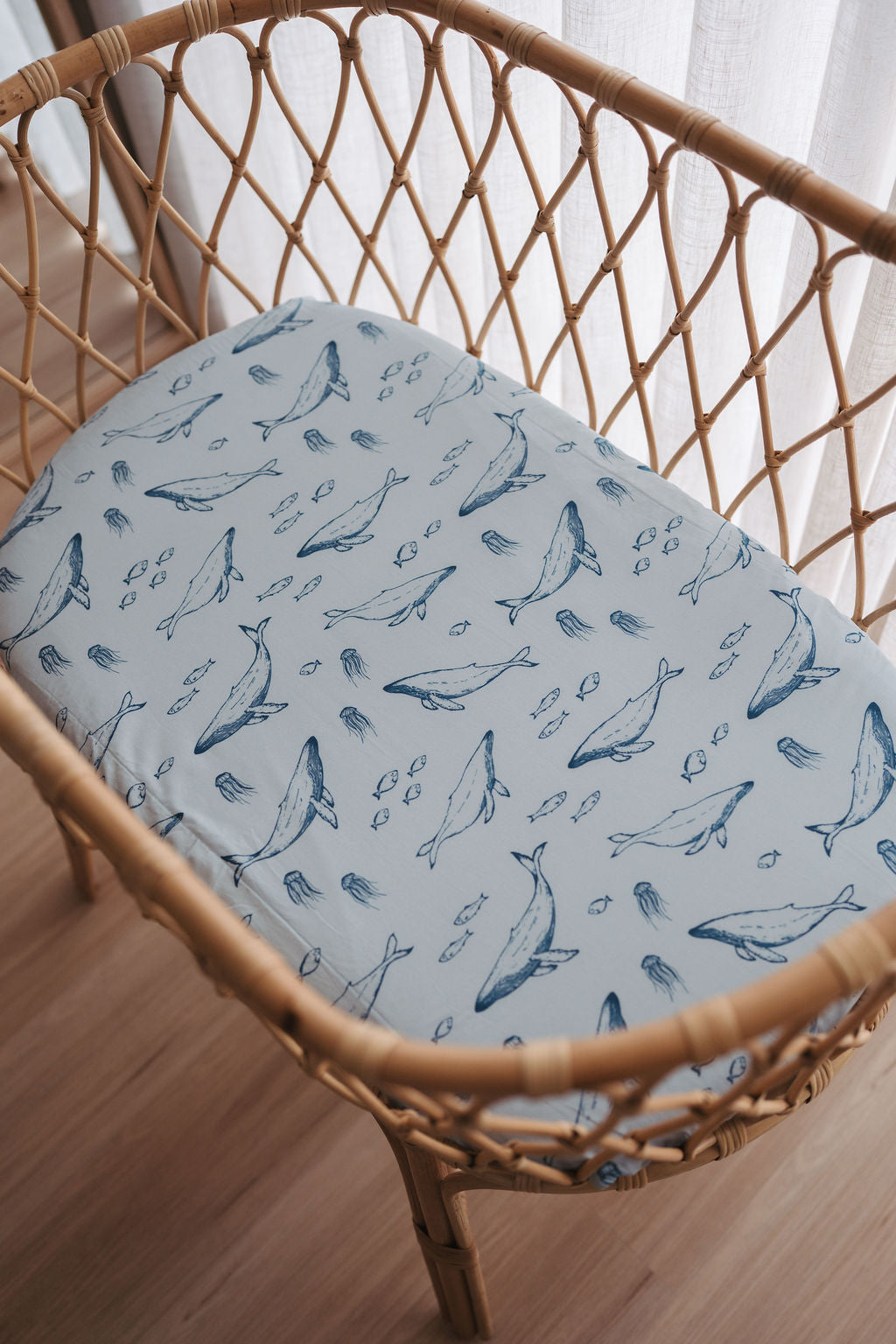 Waterproof Co Sleeper Fitted Sheet - Bowie