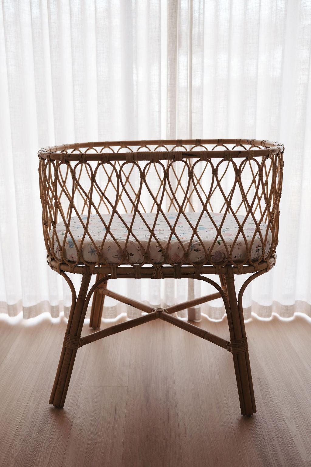 Waterproof Bassinet Fitted Sheet - Alaska