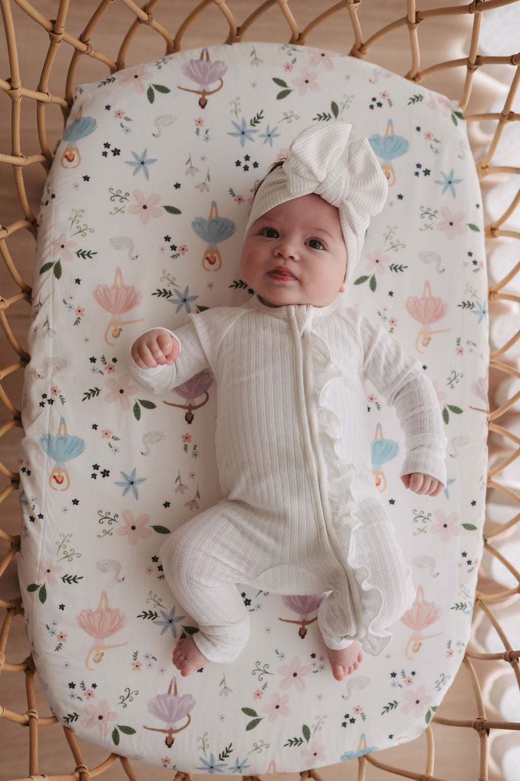 Waterproof Co Sleeper Fitted Sheet - Alaska