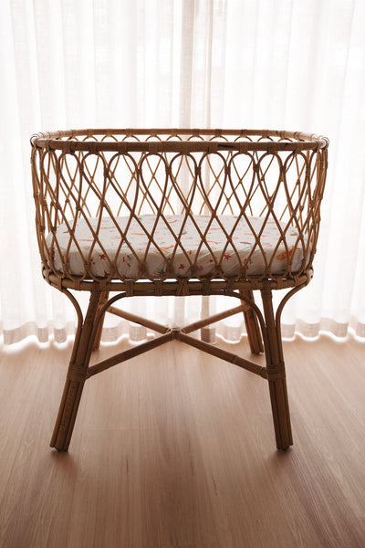 Waterproof Bassinet Fitted Sheet - Quinn