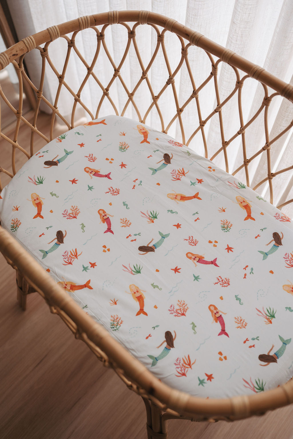 Waterproof Bassinet Fitted Sheet - Quinn