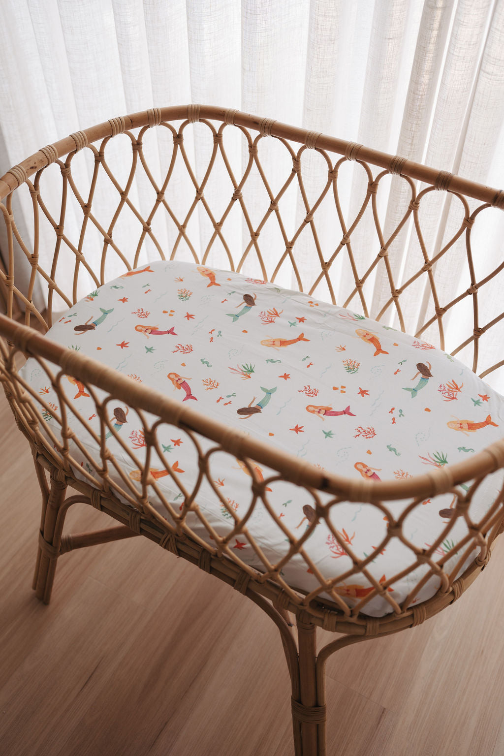 Waterproof Bassinet Fitted Sheet - Quinn