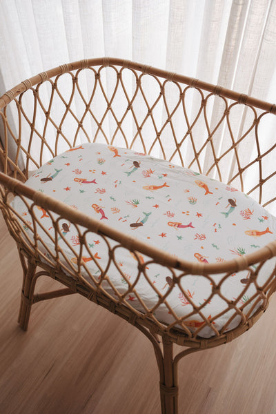 Waterproof Bassinet Fitted Sheet - Quinn