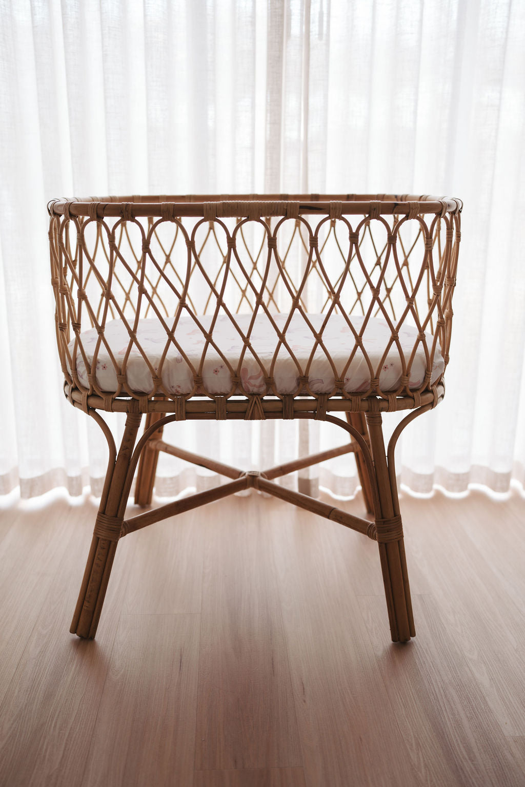 Waterproof Bassinet Fitted Sheet - Lottie