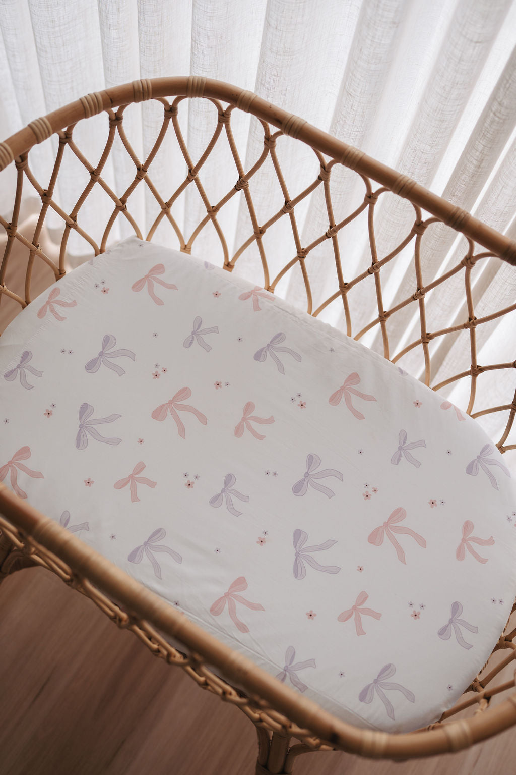 Waterproof Co Sleeper Fitted Sheet - Lottie