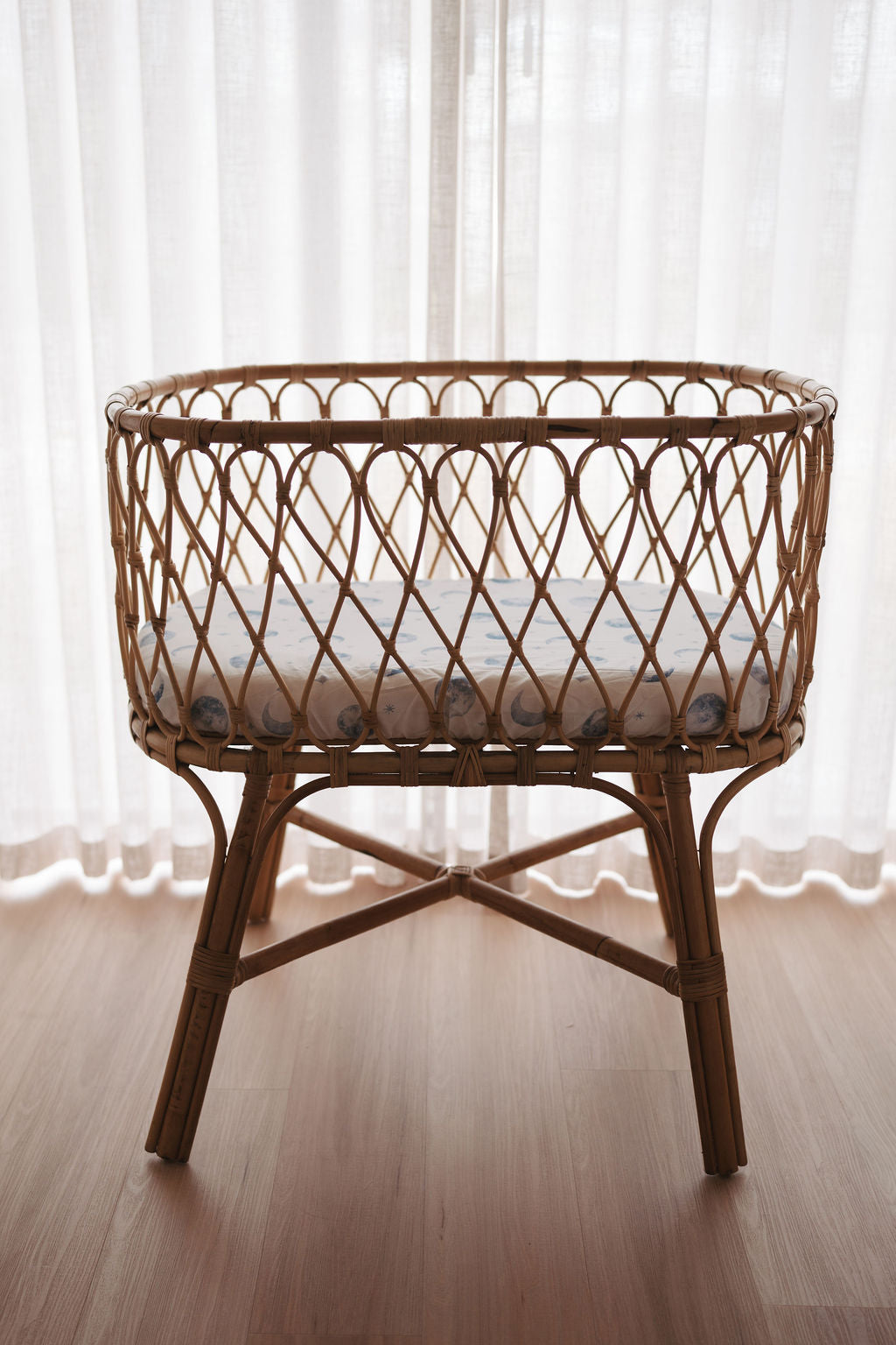 Waterproof Bassinet Fitted Sheet - Luka