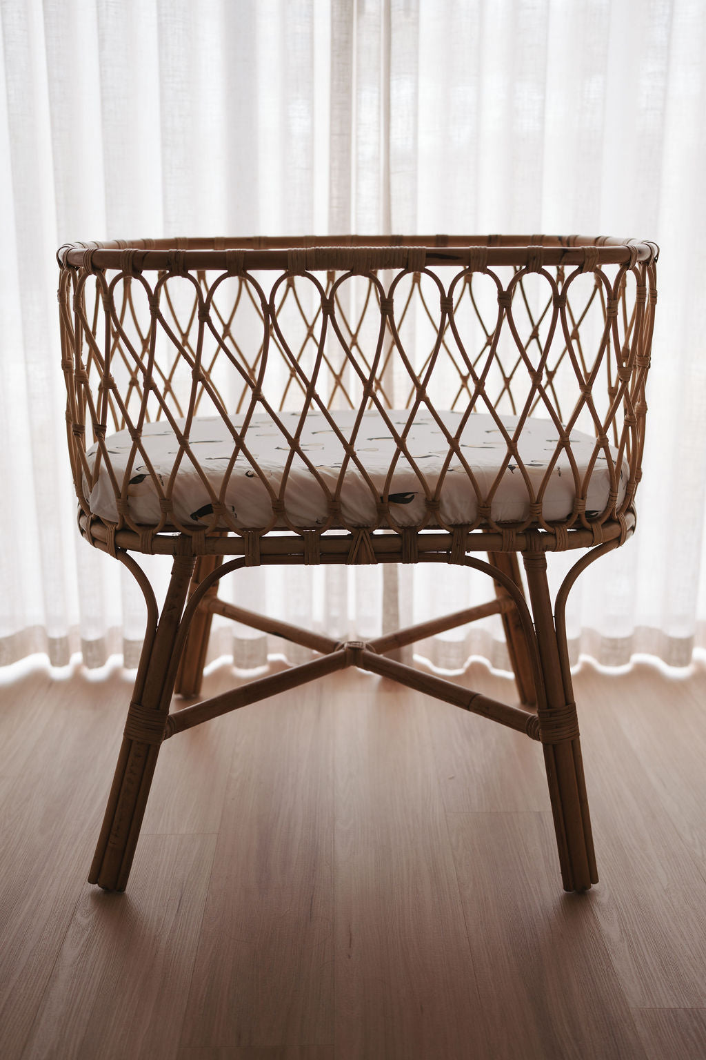 Waterproof Bassinet Fitted Sheet - Crosby