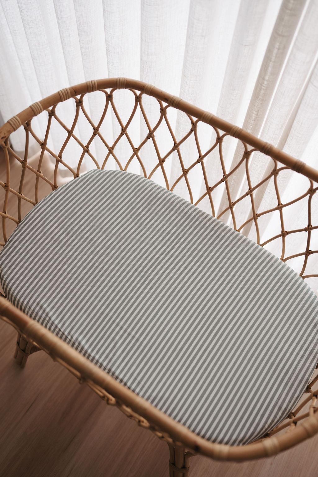 Waterproof Bassinet Fitted Sheet - Arthur