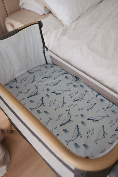 Waterproof Co Sleeper Fitted Sheet - Bowie