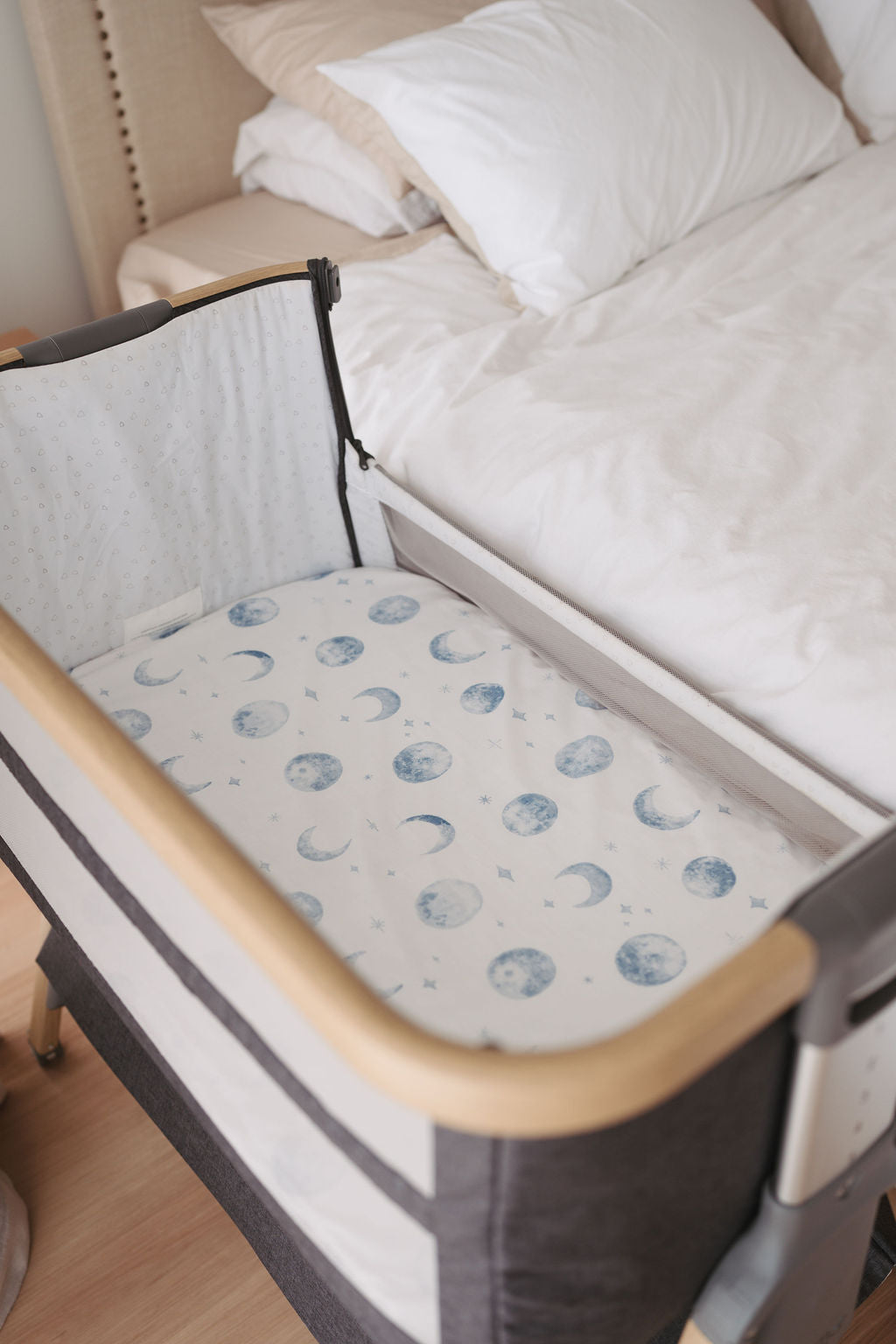 Waterproof Co Sleeper Fitted Sheet - Luka