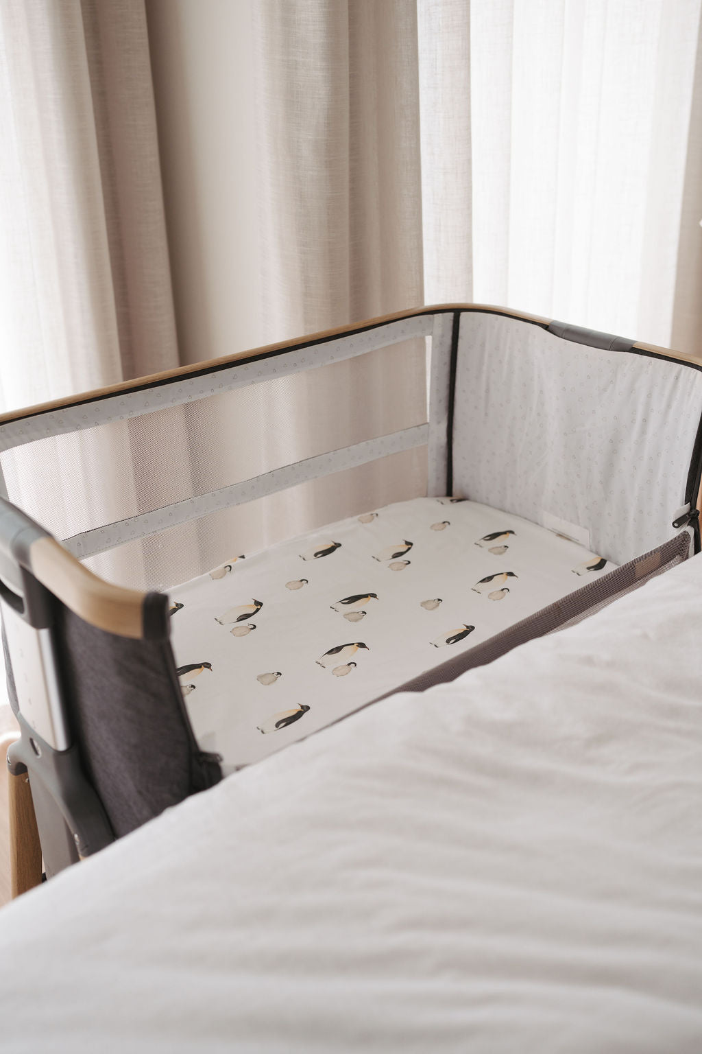 Waterproof Co Sleeper Fitted Sheet - Crosby