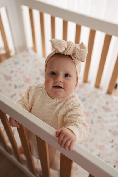 Waterproof Fitted Cot Sheet - Alaska