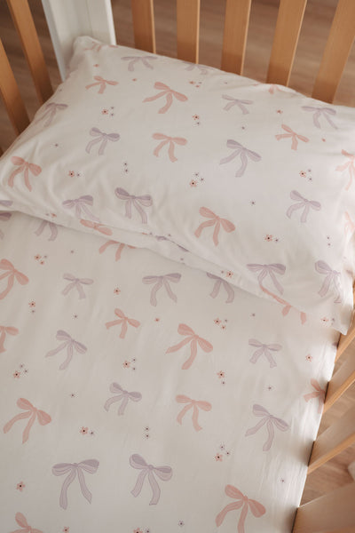 Waterproof Fitted Cot Sheet - Lottie