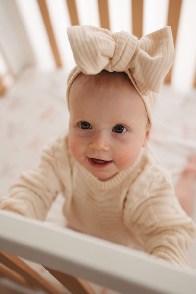 Waterproof Fitted Cot Sheet - Lottie