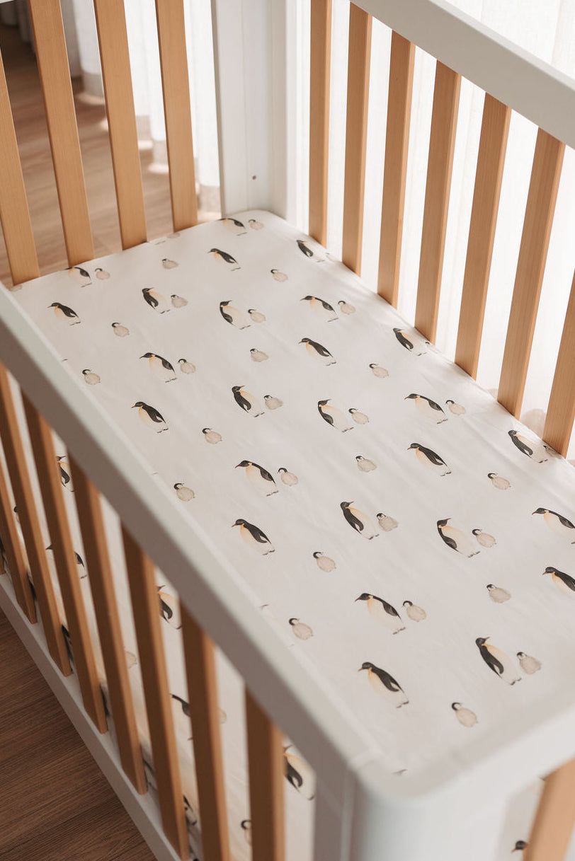 Waterproof Fitted Cot Sheet - Crosby